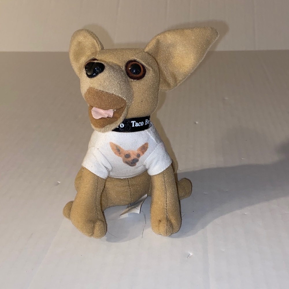 Applause Taco Bell Chihuahua 5.5” Plush Dog